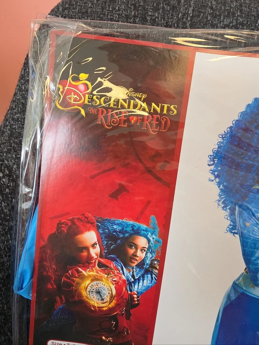 Disguise Girls L(10-12) Disney Descendants Rise Of Red Chloe Halloween Costume